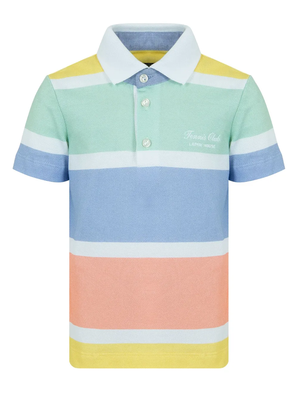 Lapin House Gestreept poloshirt Blauw