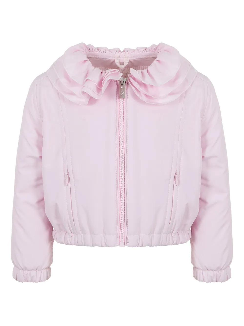 Lapin House ruffle-detailing jacket | Pink | Image 1