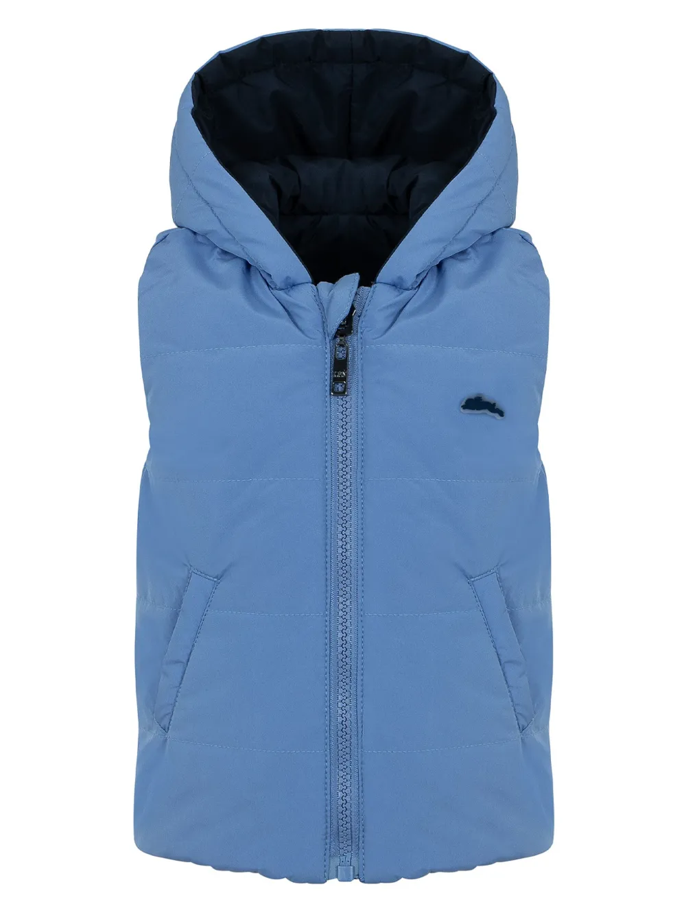 Lapin House Omkeerbaar gilet Blauw