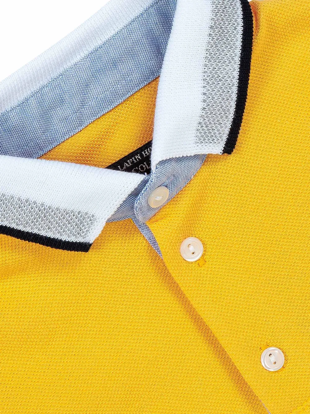 Lapin House Katoenen poloshirt Geel