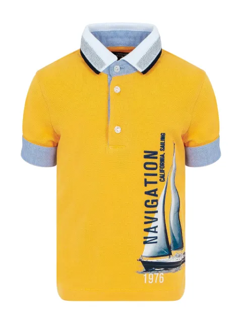 Lapin House cotton polo shirt