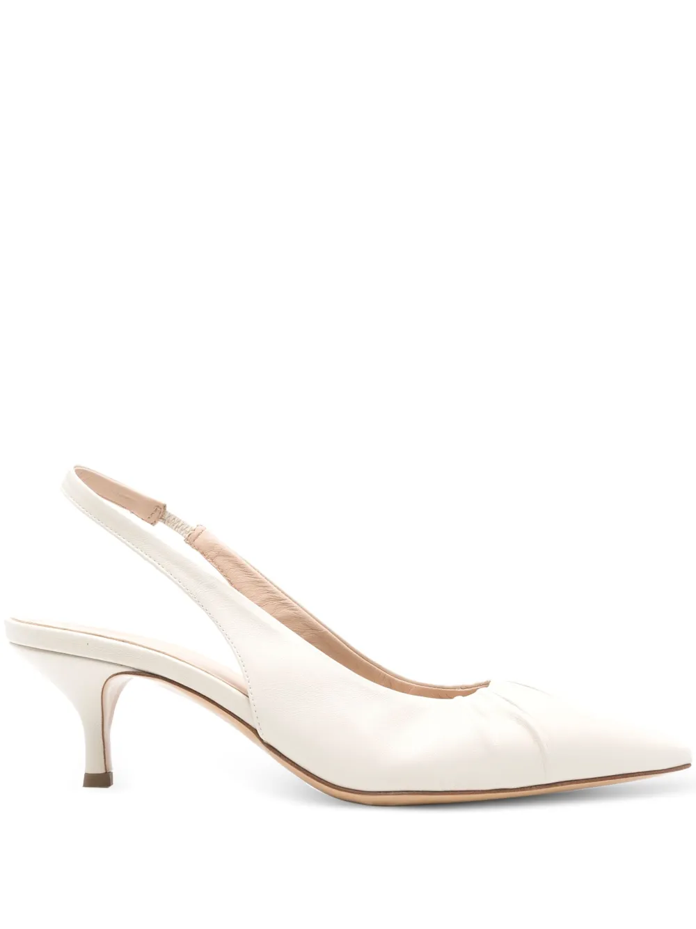 Fabiana Filippi Slingback pumps Beige