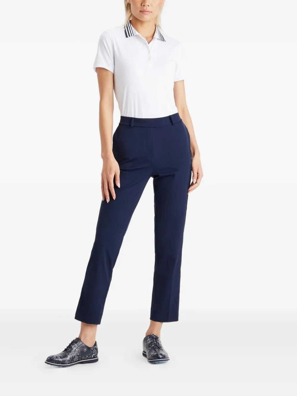 G/FORE pleated collar polo | Polo Tops | Image 2