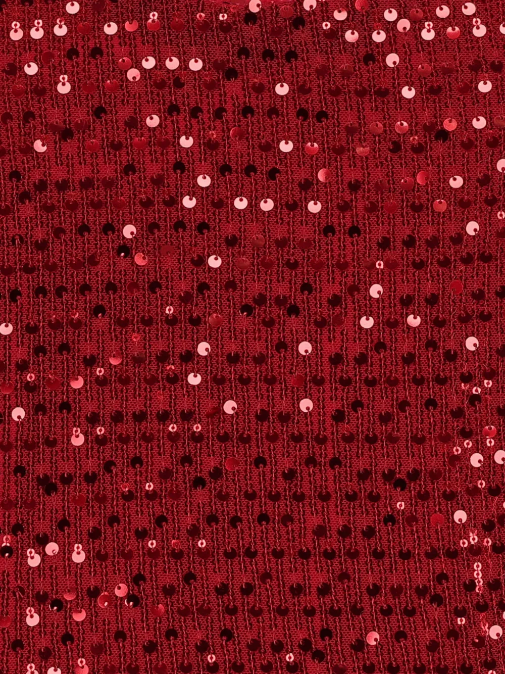 Shop Abel & Lula Sequin-embellished Dress In Red