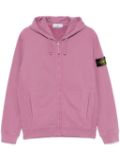 Stone Island zip-up hoodie - Pink