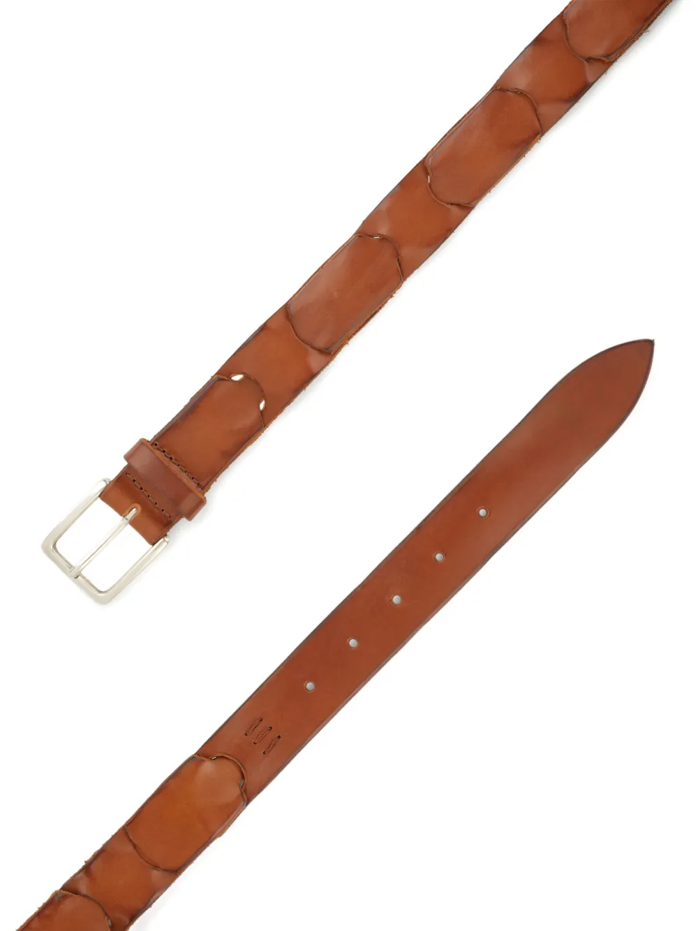 Orciani leather belt - Bruin