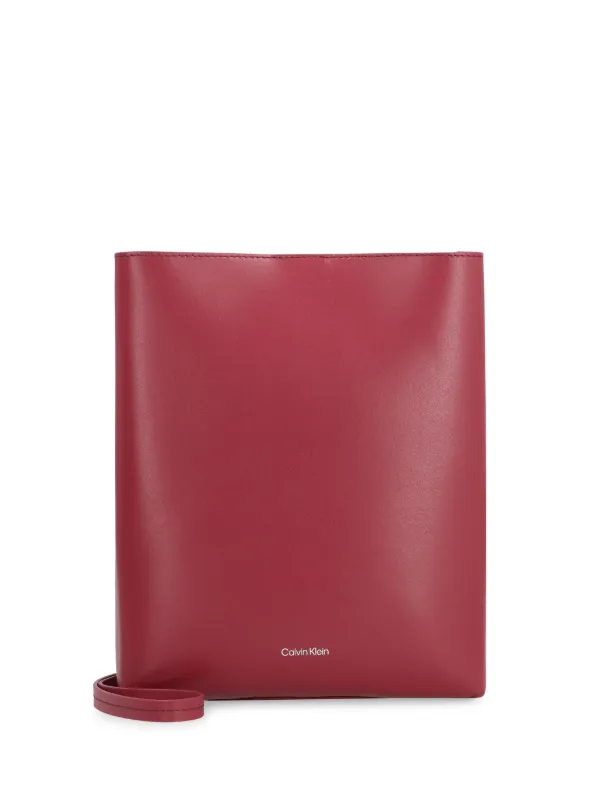 Calvin klein jeans red bag on sale