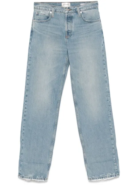 FRAME jeans anchos con diseño recto