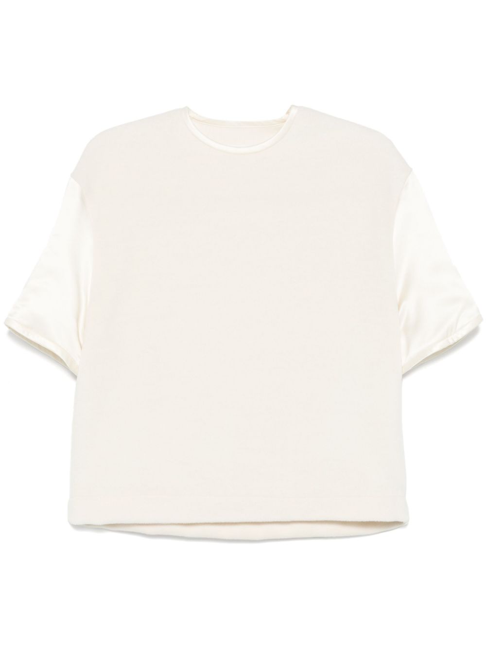 Jil Sander Top van scheerwol Wit