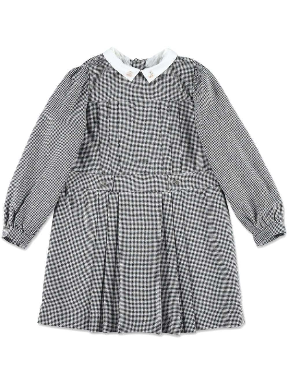 Bonpoint collar dress Grijs