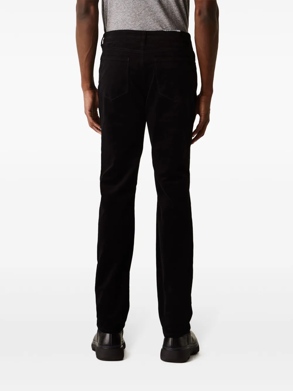 MONFRÈRE Brando Needle Cord broek Zwart