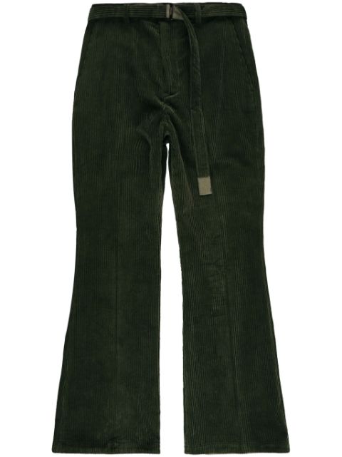 sacai corduroy trousers