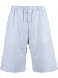 Gucci checked shorts - Blue
