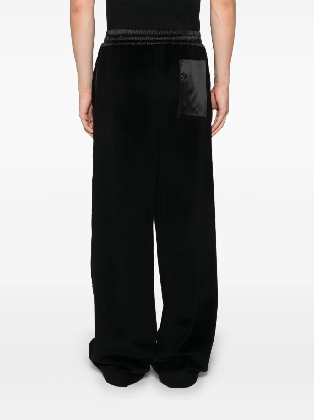 Jil Sander Broek van scheerwol Zwart