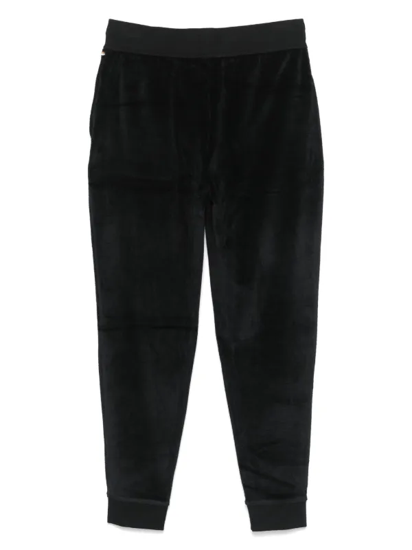 BOSS ベロアスウェットパンツ 黒