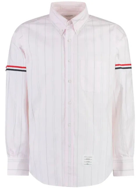 Thom Browne camisa con rayas estampadas