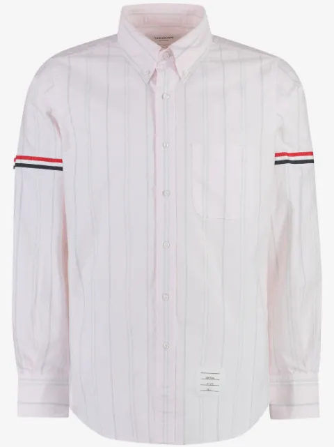 Thom Browne Camisa de algodão listrada