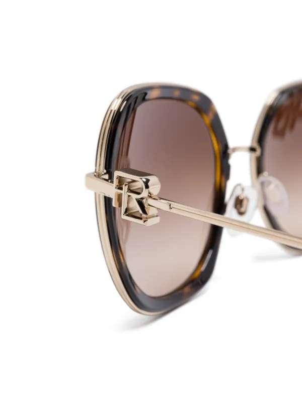 POLO RALPH LAUREN EYEWEAR RL square-frame Sunglasses | Brown  display picture 1