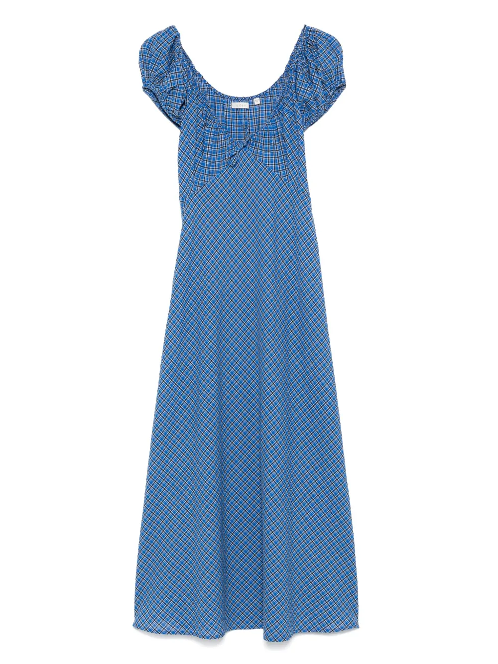 DÔEN robe Sofia mi-longue | bleu | Image 1