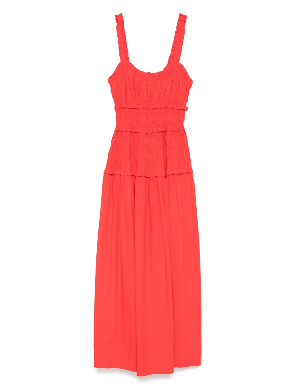 DÔEN Marianne midi dress | Red | Image 1