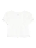 DÔEN Nera ruffled blouse - White