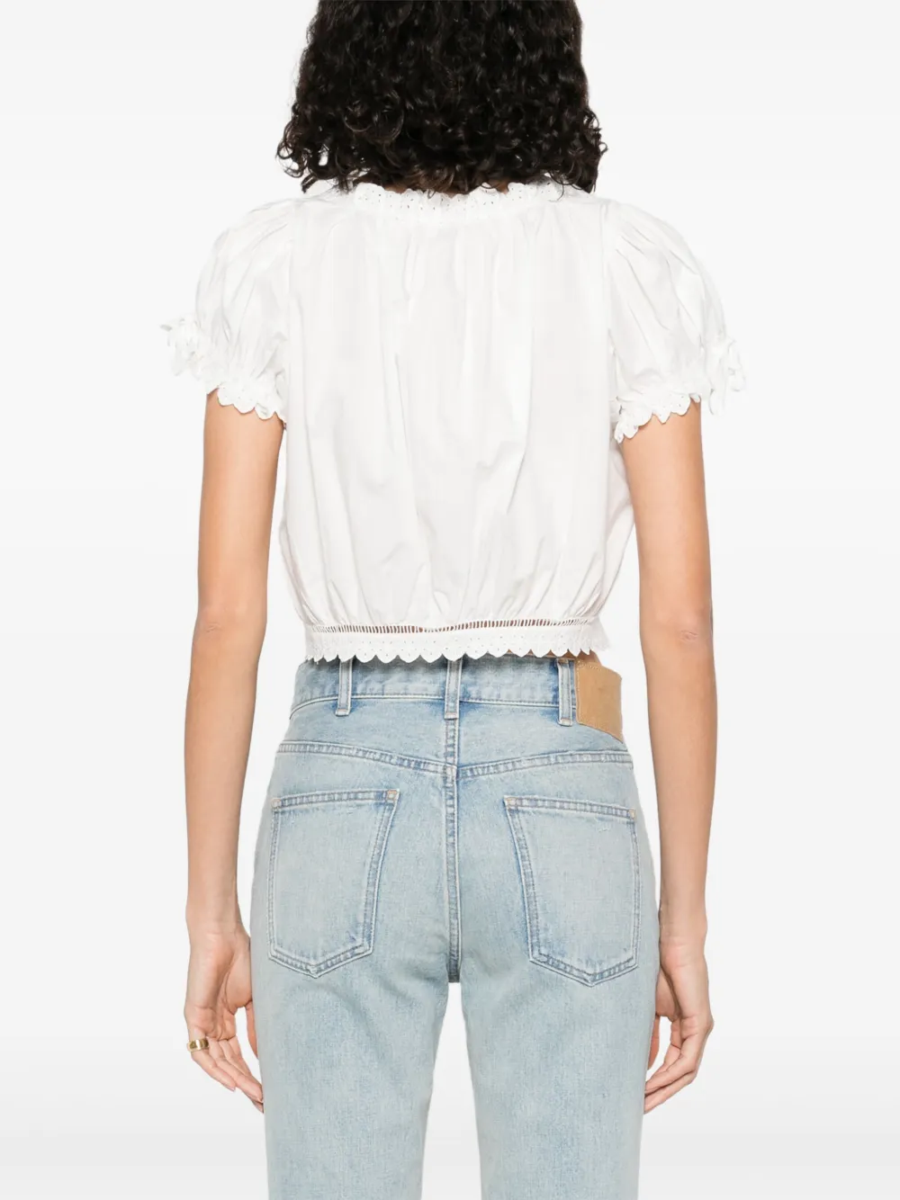 DOEN NERA RUFFLED BLOUSE