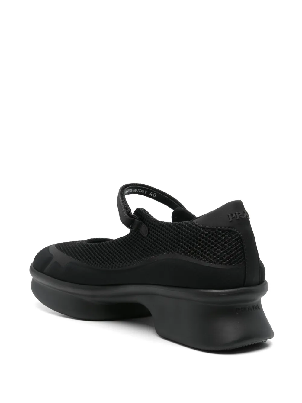 Prada Mesh sneakers Zwart