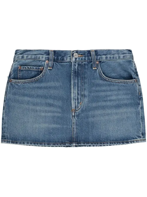 AGOLDE minijupe Alek - Bleu - AGOLDE - Modalova