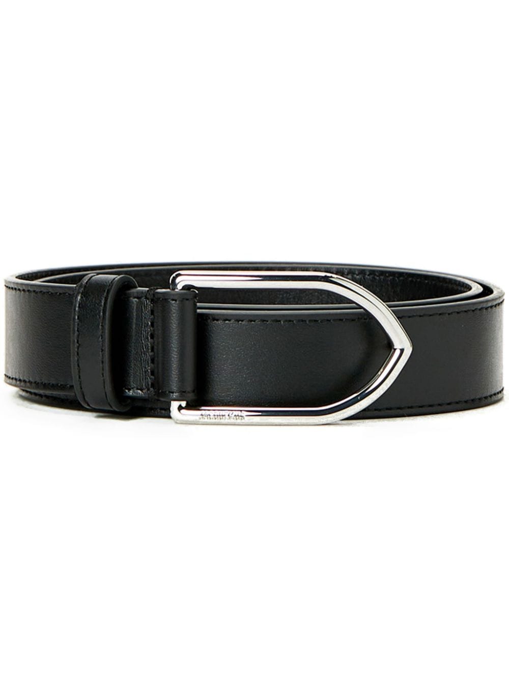 Shop Jacquemus La Ceinture Bambino Belt In Black