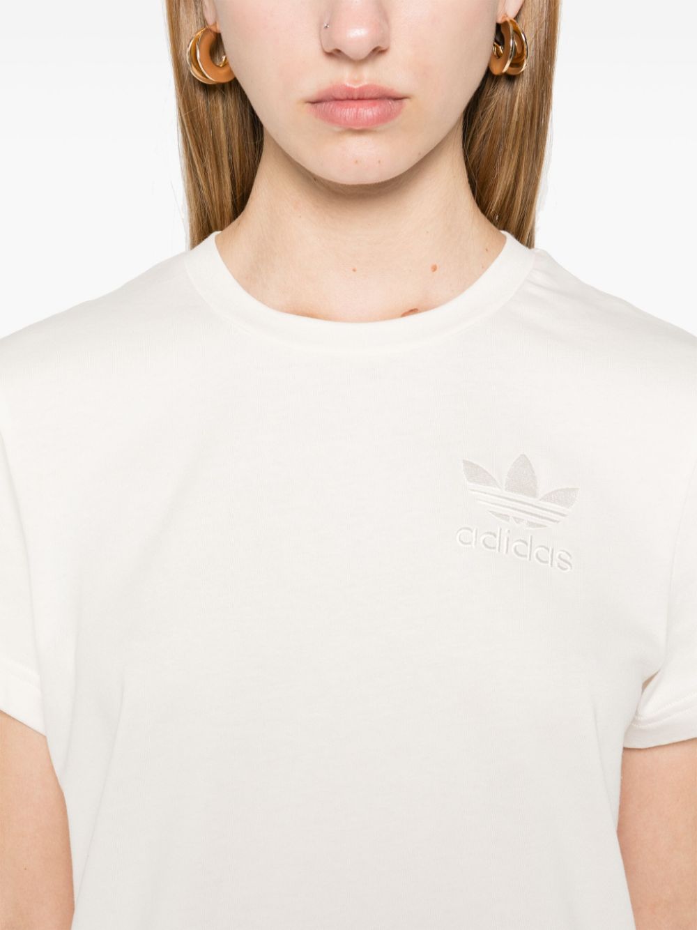 adidas x Wales Bonner T-shirt met trefoil logo Wit