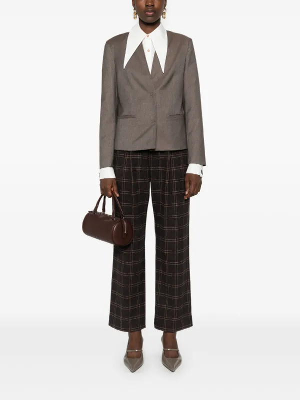 The Garment Douglas Blazer | Brown | FARFETCH CA