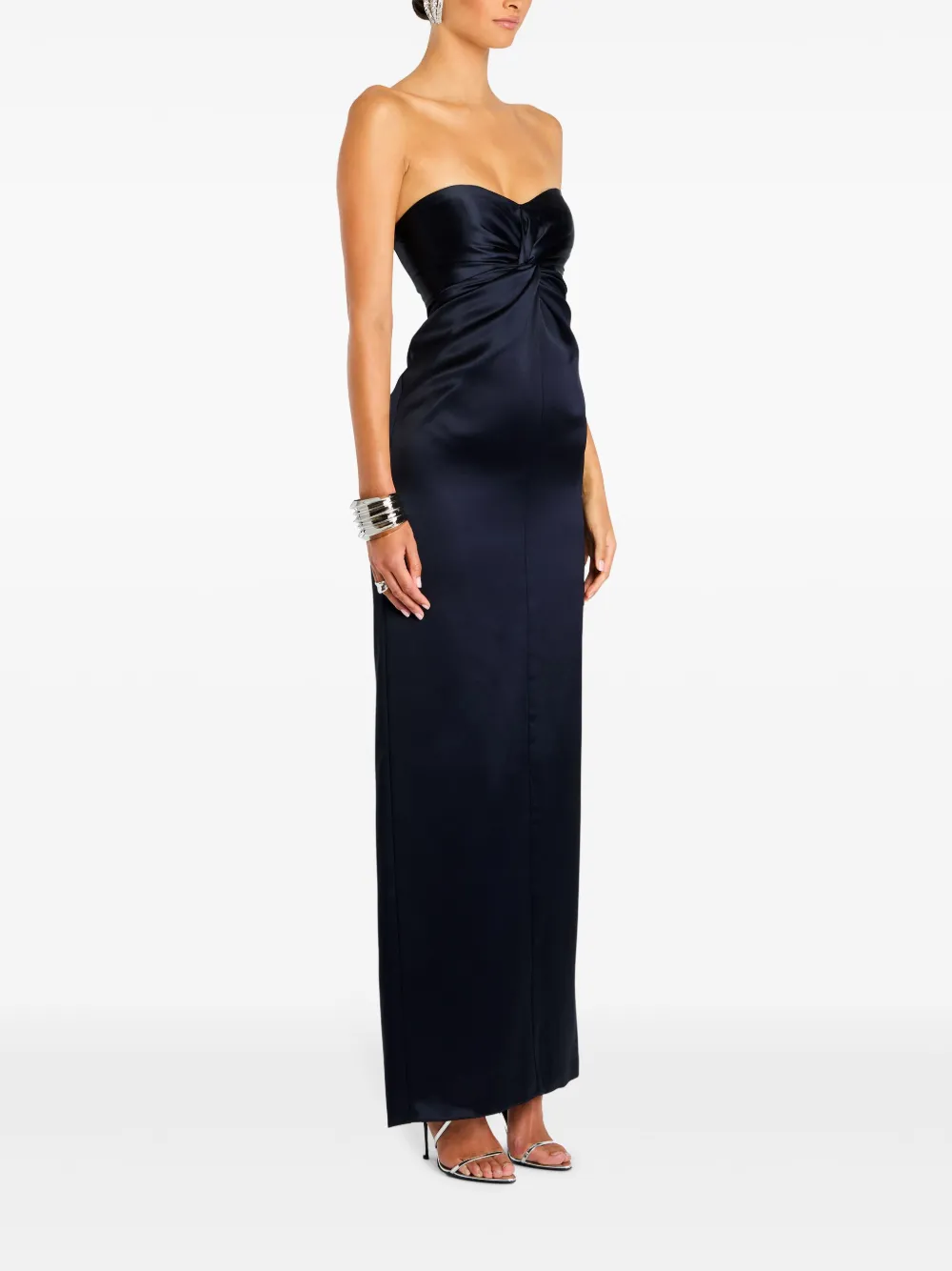 Retrofete Olivine jurk Blauw