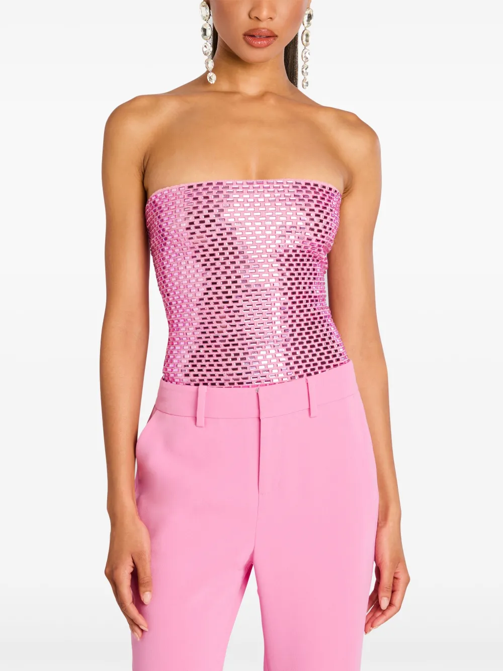 Retrofete Valery top Roze