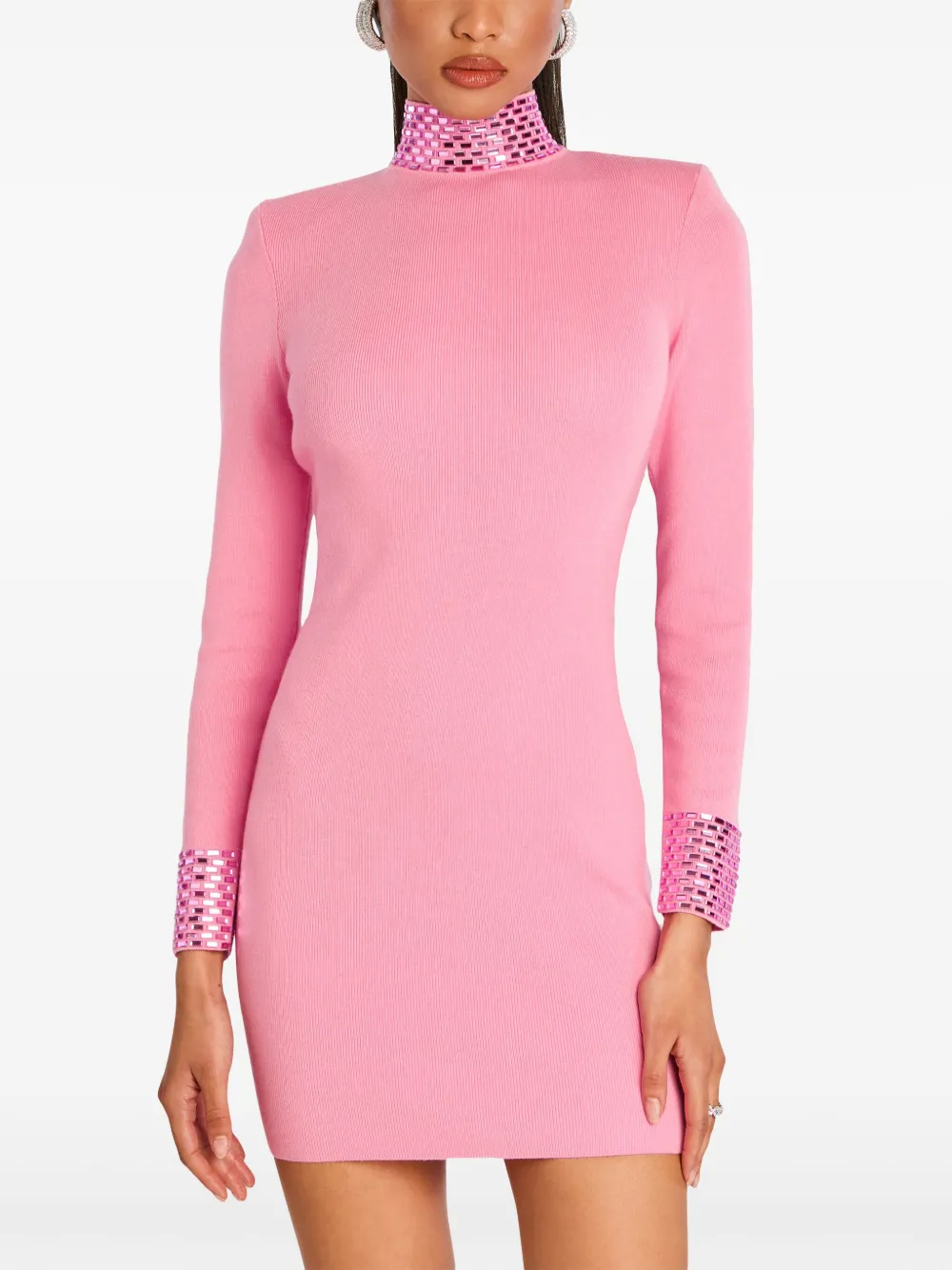 Retrofete Corinth jurk Roze