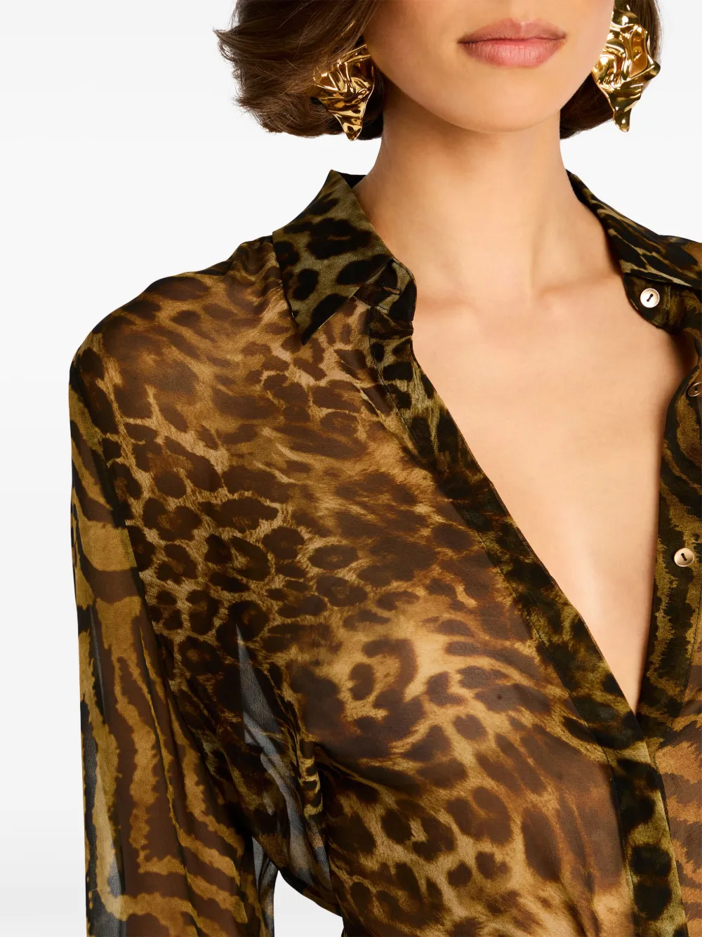 Retrofete Mirren blouse Bruin