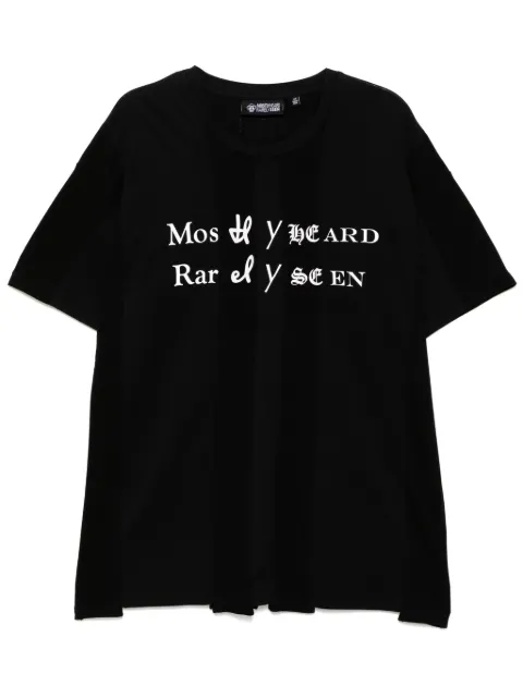 Mostly Heard Rarely Seen Spliced Luxury Mock t-shirt