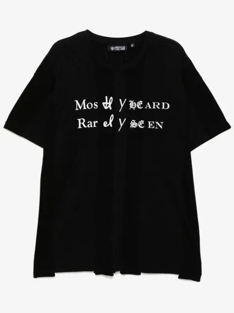 Mostly Heard Rarely Seen Spliced Luxury Mock t-shirt