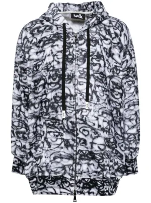 Readymade bandana-print Padded Down Jacket | Red | FARFETCH CA