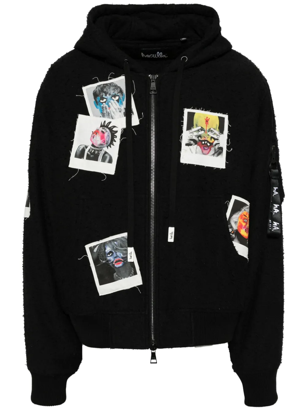 Polaroid collection bomber jacket