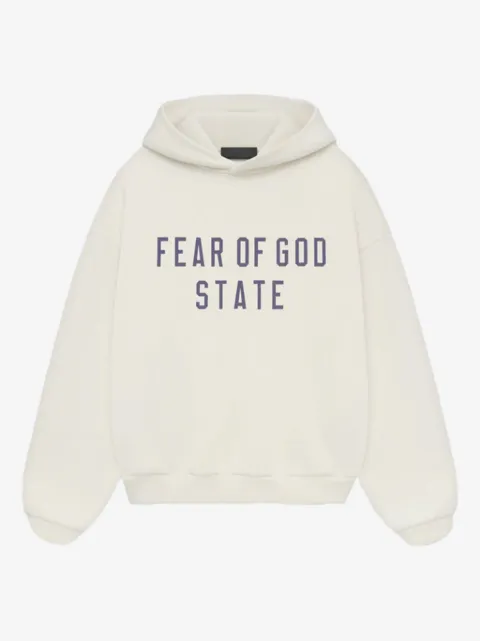 FEAR OF GOD ESSENTIALS KIDS logo-print hoodie