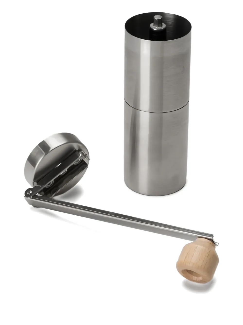 Snow Peak Stainless Steel Hand Grinder In Neutral