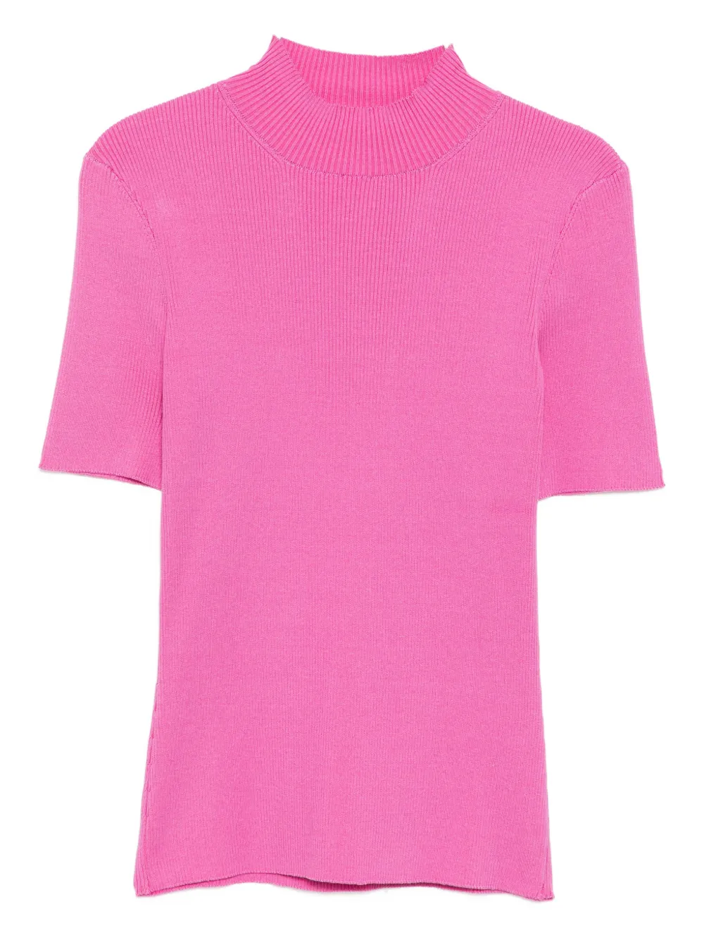 Oscar de la Renta turtleneck top - Rosa