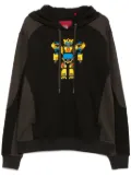Mostly Heard Rarely Seen 8-Bit Bee hoodie - Grey