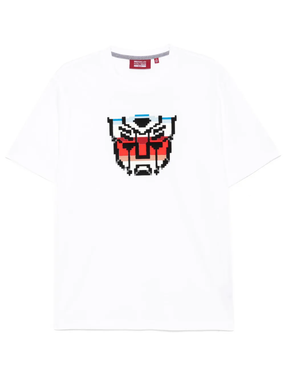 Mostly Heard Rarely Seen 8-Bit Automobiel T-shirt Wit