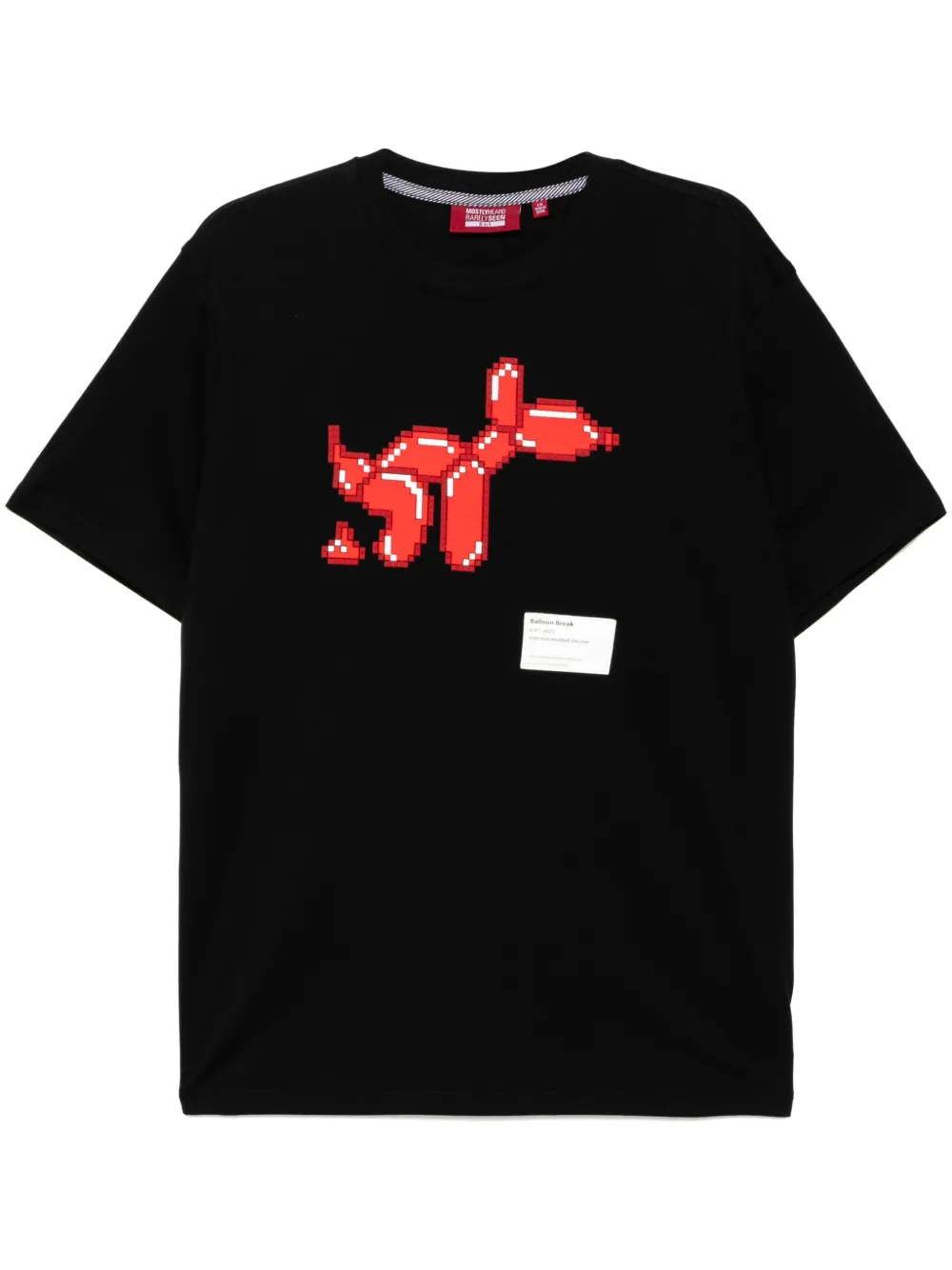 Mostly Heard Rarely Seen 8-Bit Balloon Break T-shirt Zwart