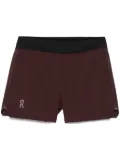On Running 5"" running shorts - Brown