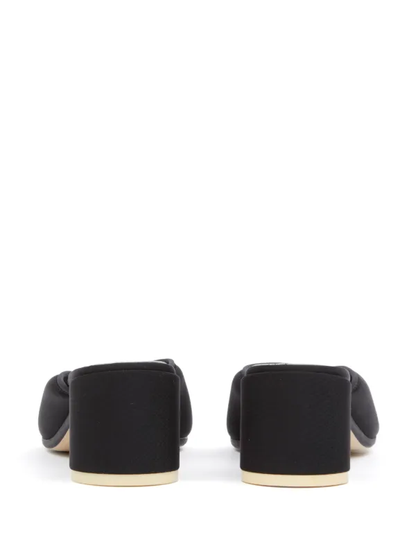 MM6 Maison Margiela 60mm thong-strap Mules | Black | FARFETCH MM6 Maison Margiela 60mm thong-strap Mules | Black | FARFETCH