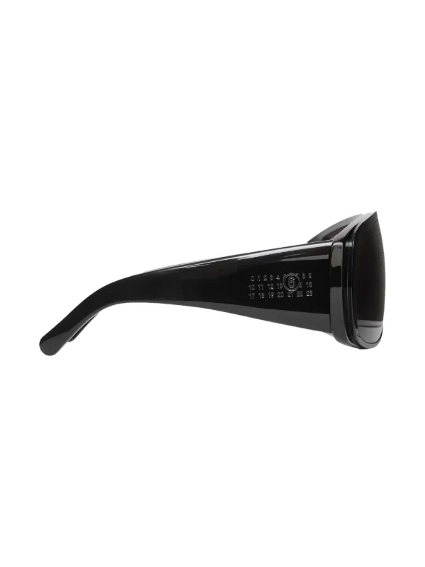 MAISON MARGIELA サンクラス Maison Margiela マスクフレーム サングラス | FARFETCH JP