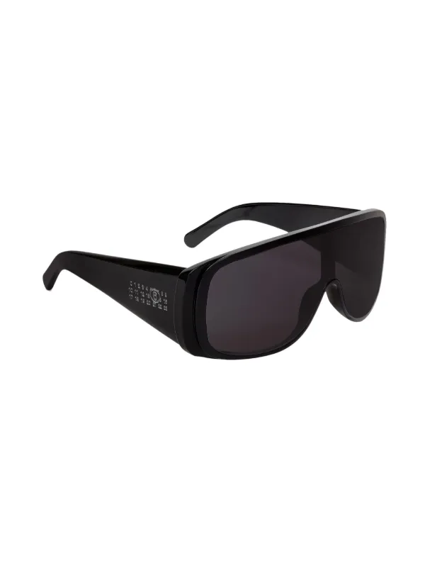 【関税＆送料込み】Mm6 Maison Margiela Mask Sunglasses Maison Margiela mask-frame Sunglasses | FARFETCH