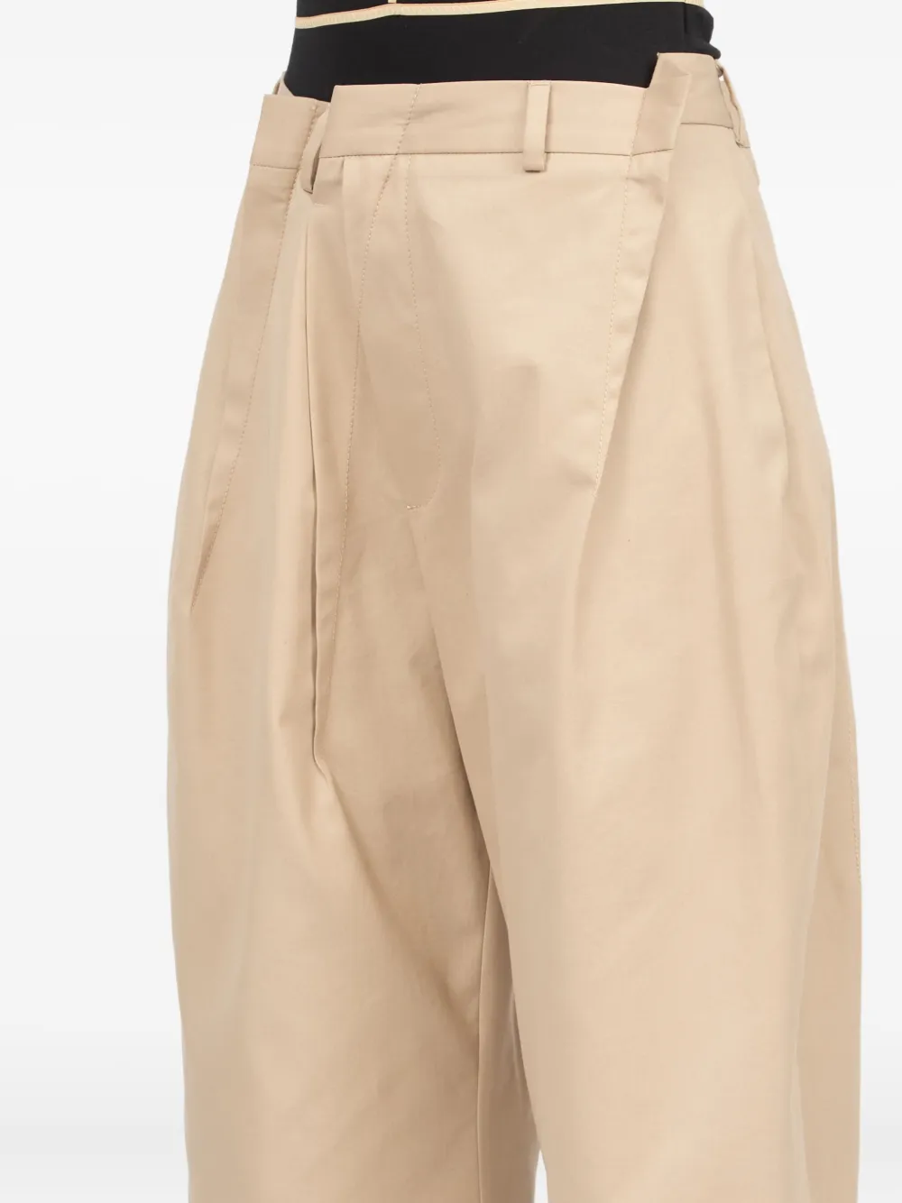 asymmetric trousers